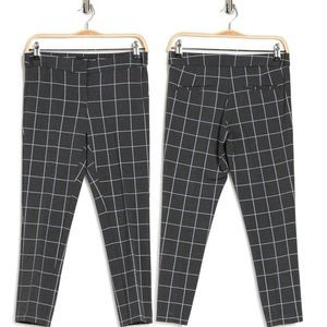 Amanda & Chelsea Black and White Checkered Pants